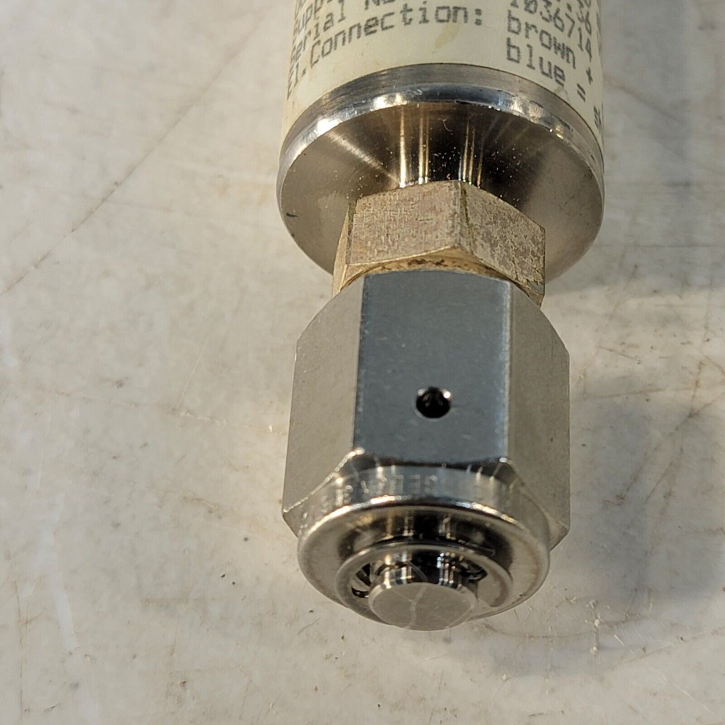 Wika Tronic 891.29.510 Pressure Transmitter w/ Readout -30Hg to 100 PSI 4-20mA