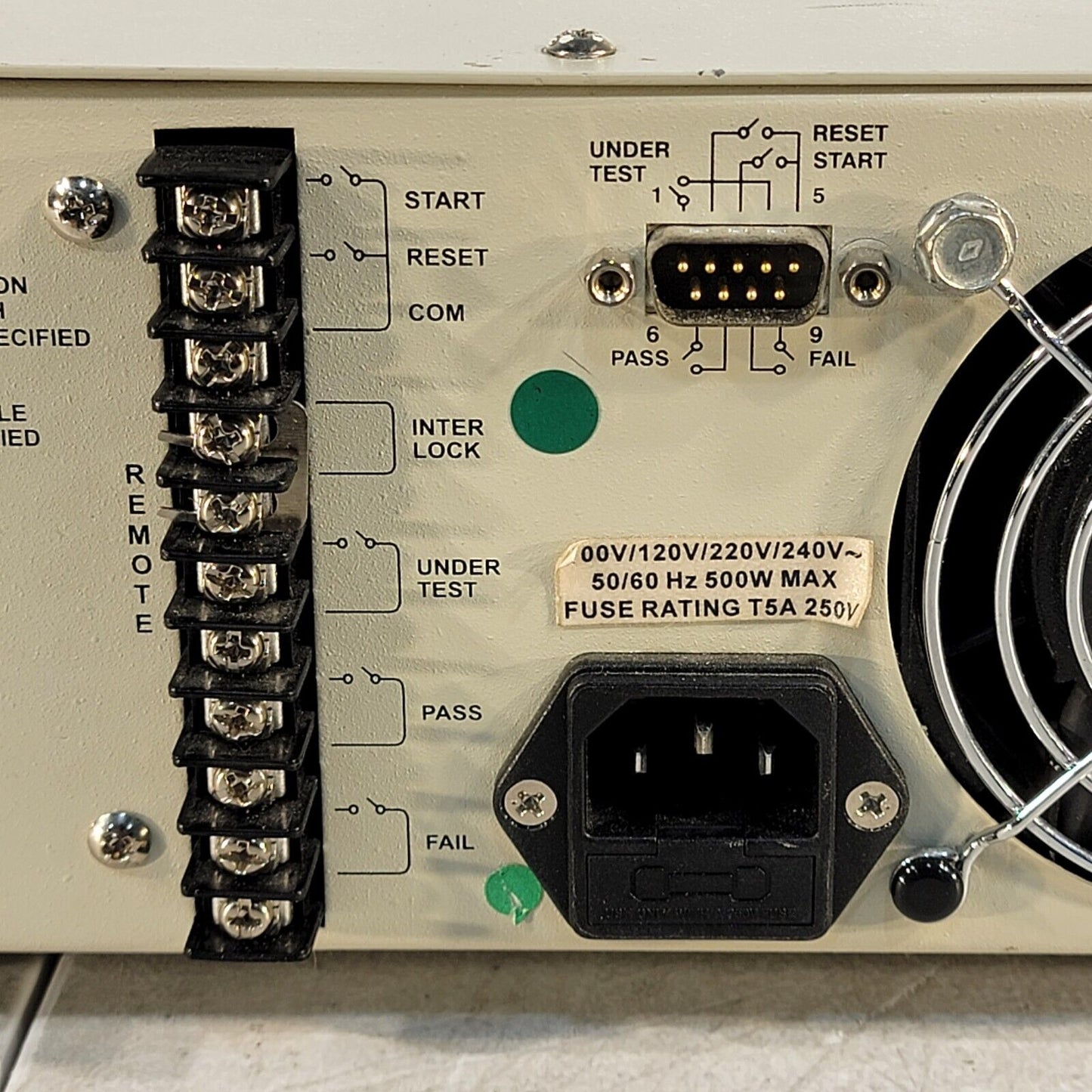 Chroma QuadTech Quad Tech Sentry 50 Ground Bond Tester 30A - Tested Works Well