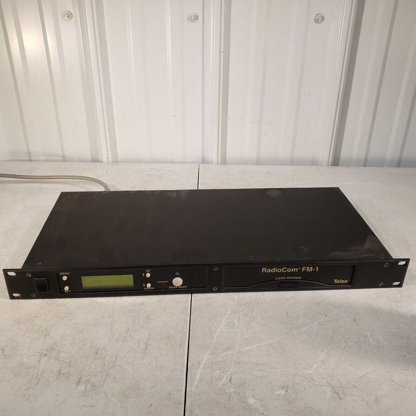 Telex RadioCom FM-1 System Manager Channel UHF