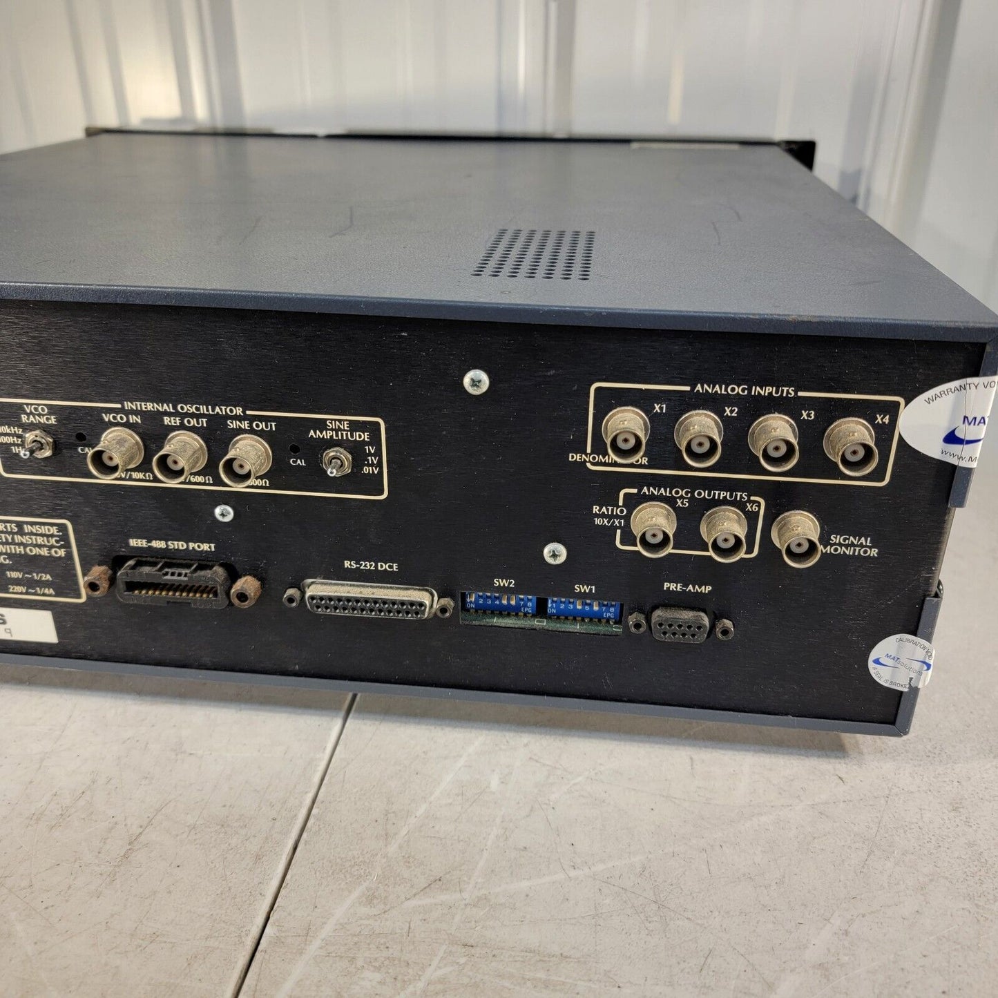 Stanford Research Systems SRS SR530 Dual Phase Lock-In Amplifier