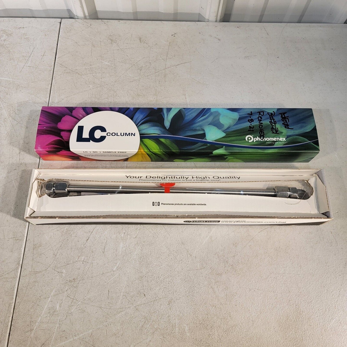 HPLC Column Phenomenex 00H-0138-K0 300x7.80mm Rezex R0A-Organic Acid H + (8%)