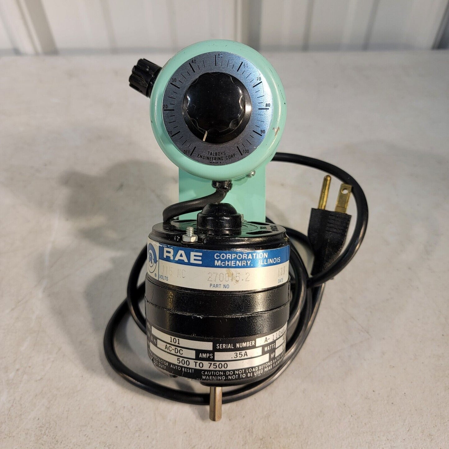 T-Line Laboratory Stirrer Model 101 500-7500RPM 40W 1/75HP 0.35A