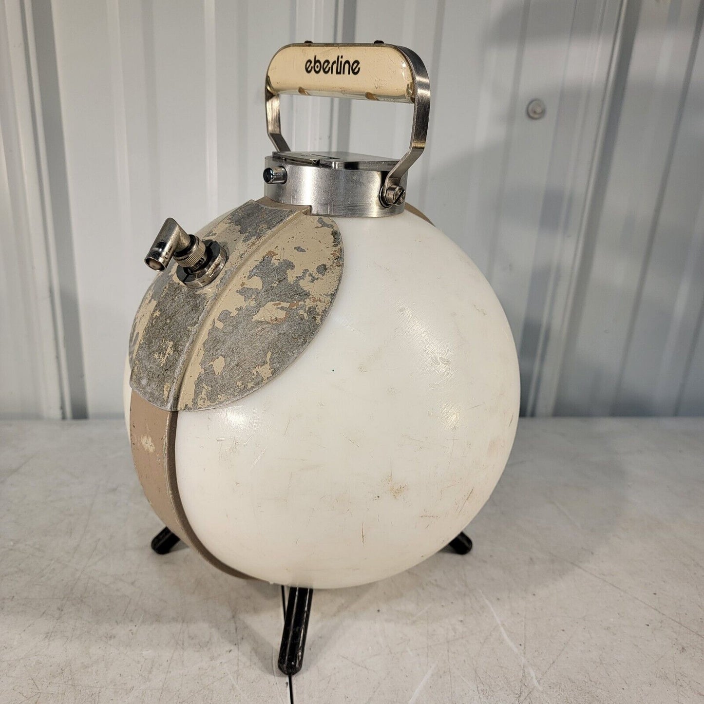 Eberline NRD 9 Neutron REM Radiation Ball Detector w/ N Wood G-5-1 BF3 Tube