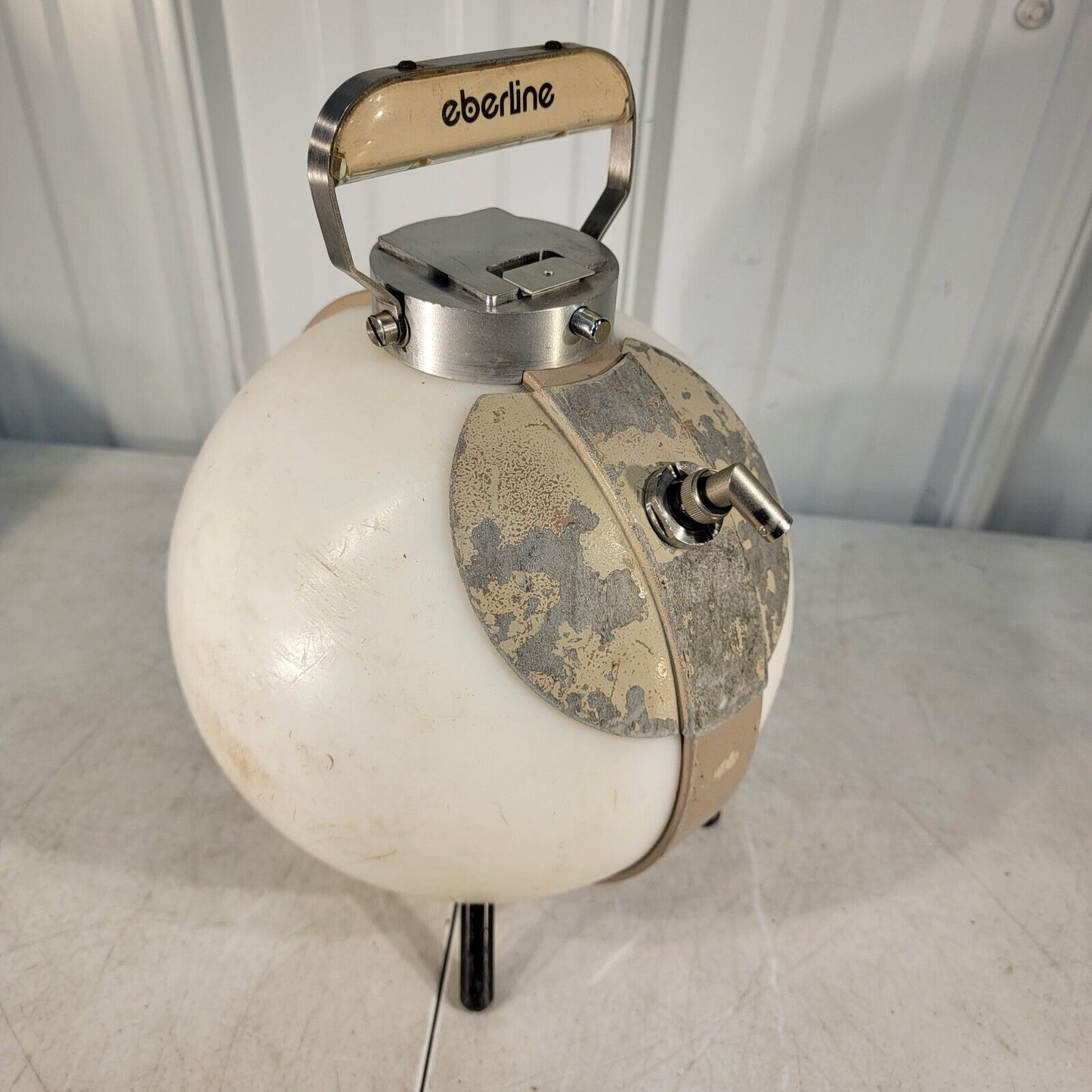 Eberline NRD 9 Neutron REM Radiation Ball Detector w/ N Wood G-5-1 BF3 Tube