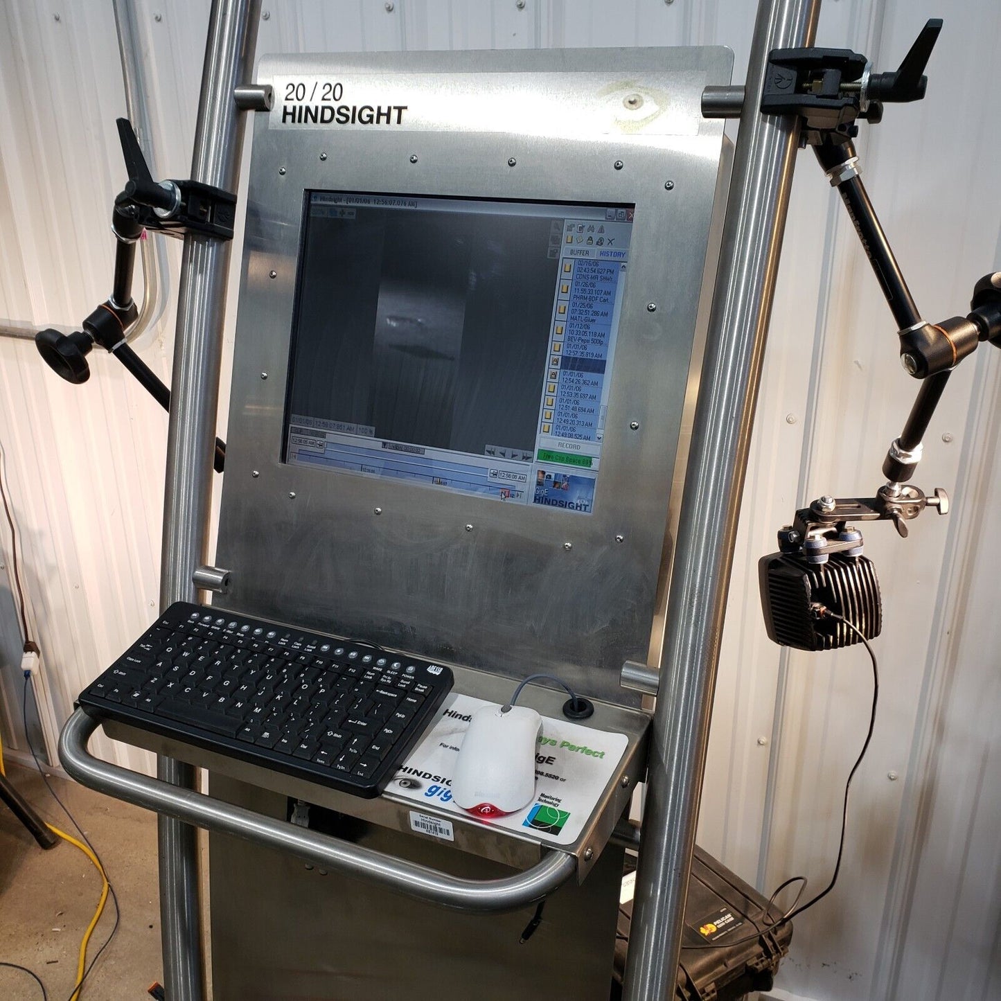 Hindsight 20/20 Industrial High Speed Video Camera GigE 1000 Frames/Second Max
