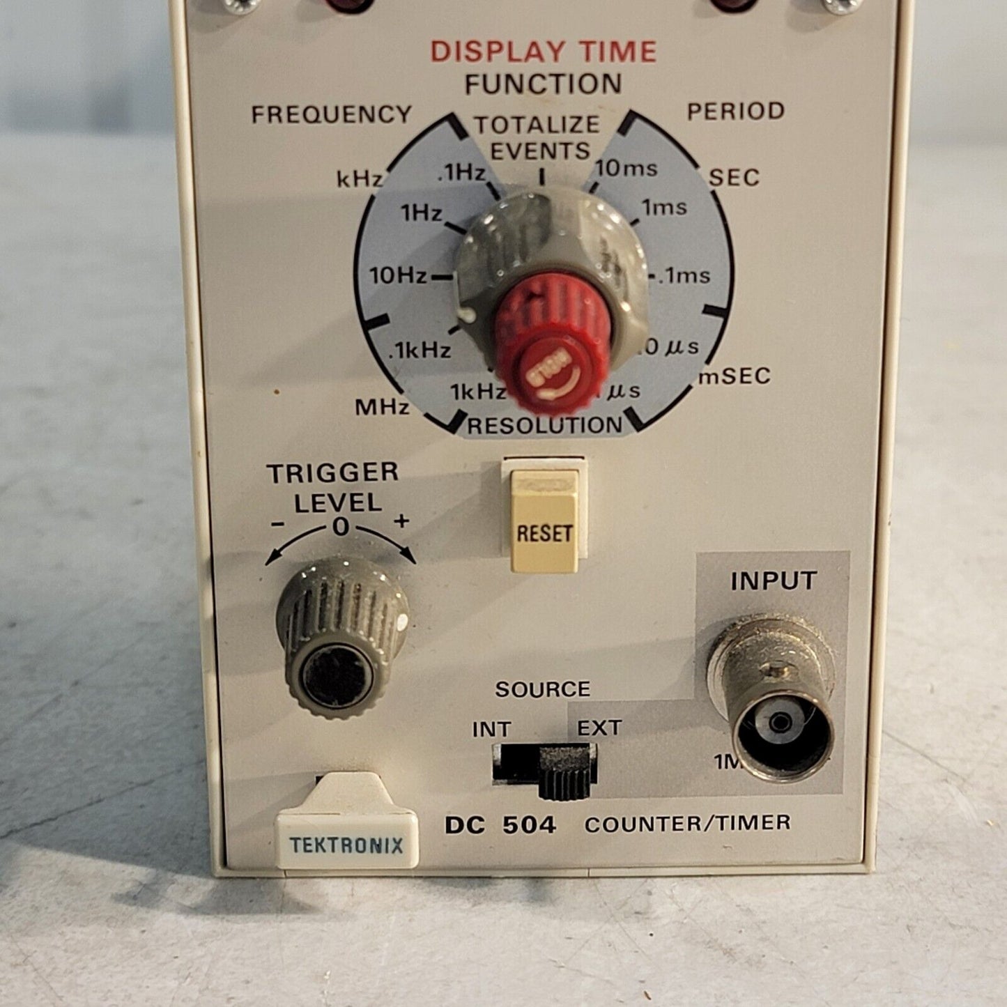 Tektronix DC 504 Counter/Timer Module 80 MHz, 5-Digit Frequency Counter