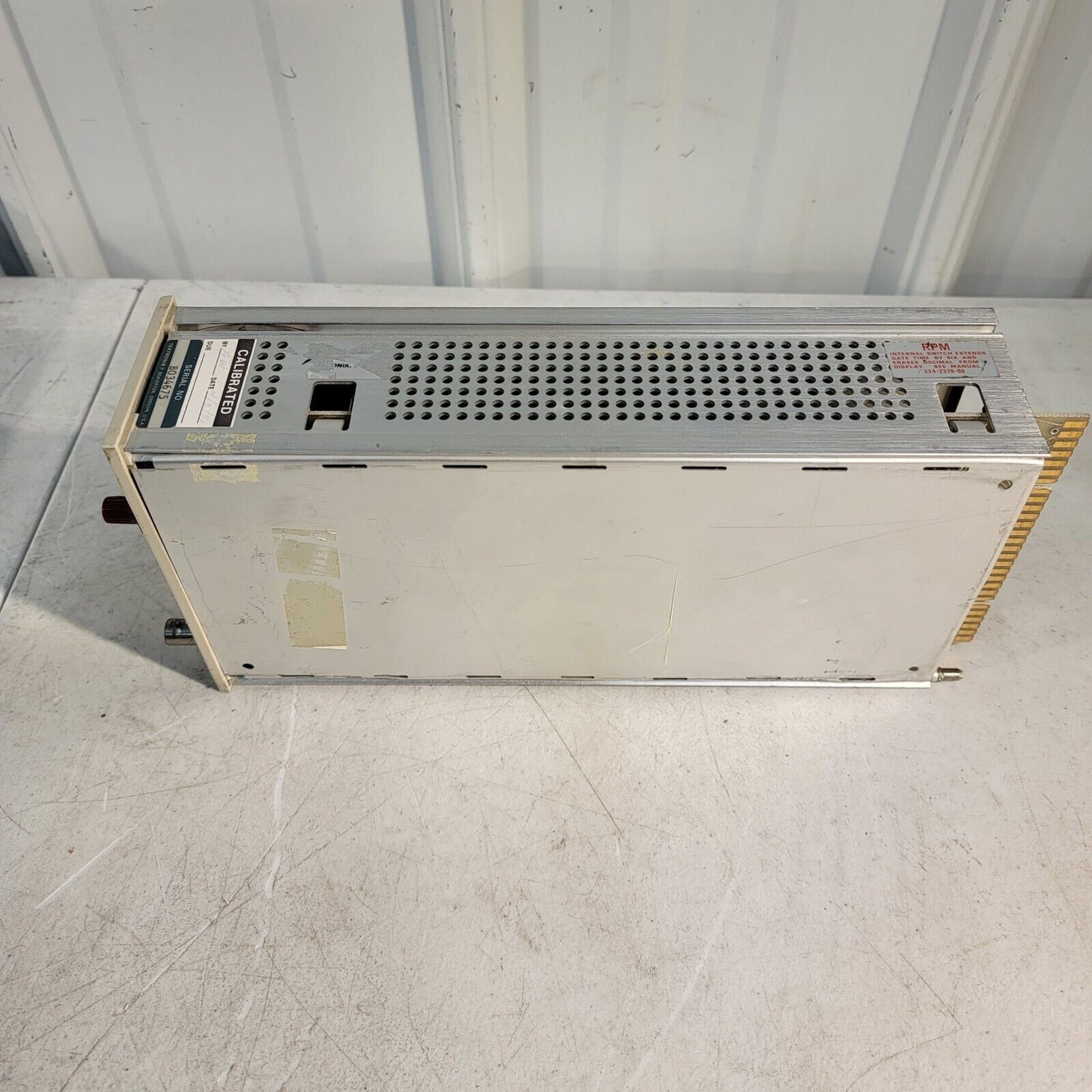 Tektronix DC 504 Counter/Timer Module 80 MHz, 5-Digit Frequency Counter