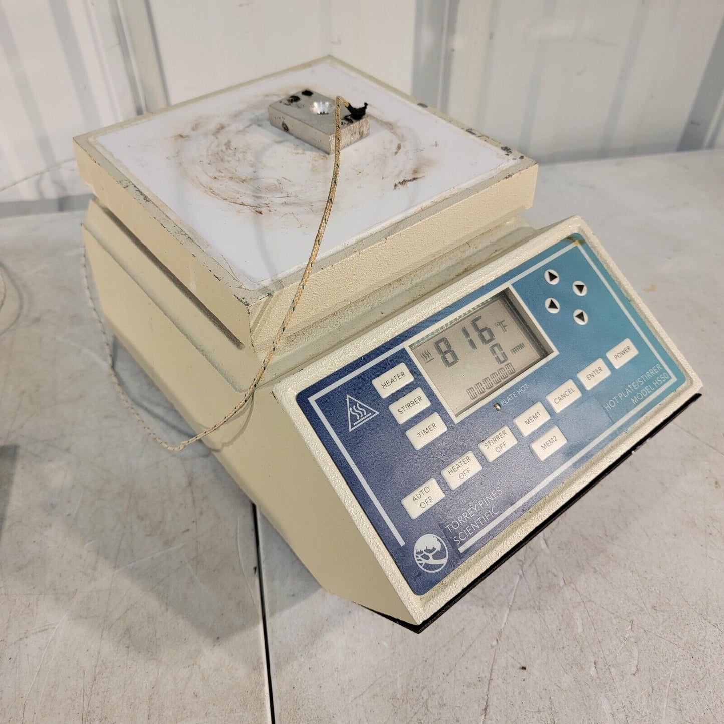 Torrey Pines HS50 Digutal Hot Stir Plate 450 Watt - Tested Works