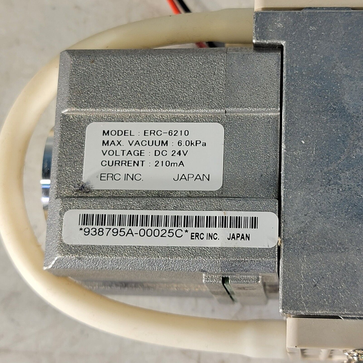 ERC-6210 Air Vacuum Pump for Shimadzu DGU-20A Tested- Works 24V DC 0.21A