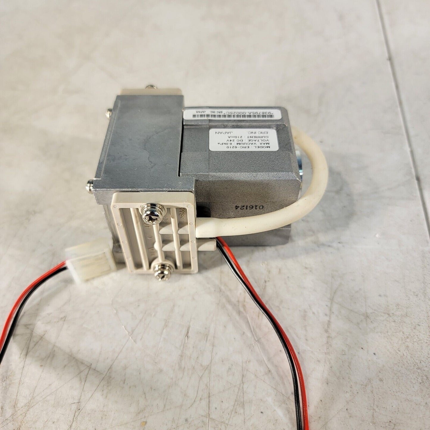 ERC-6210 Air Vacuum Pump for Shimadzu DGU-20A Tested- Works 24V DC 0.21A