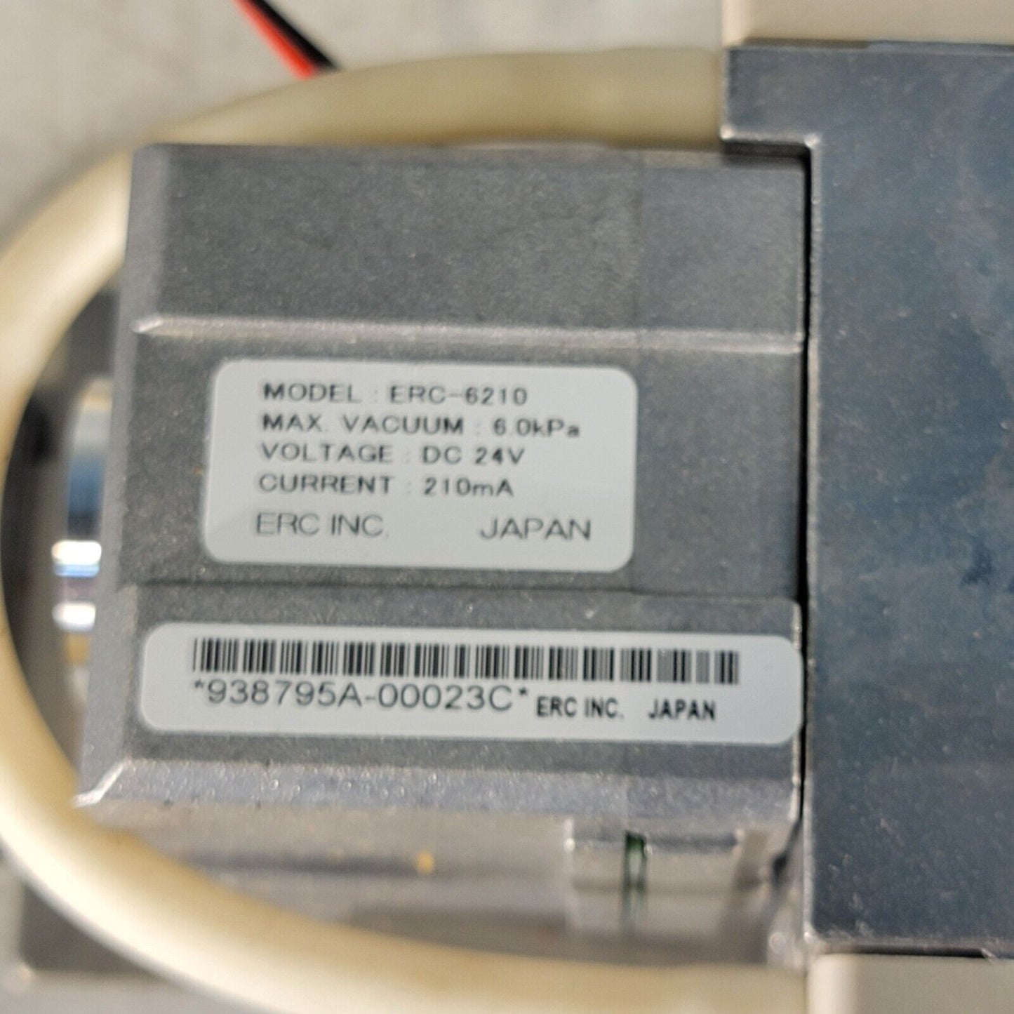 ERC-6210 Air Vacuum Pump for Shimadzu DGU-20A Tested- Works 24V DC 0.21A