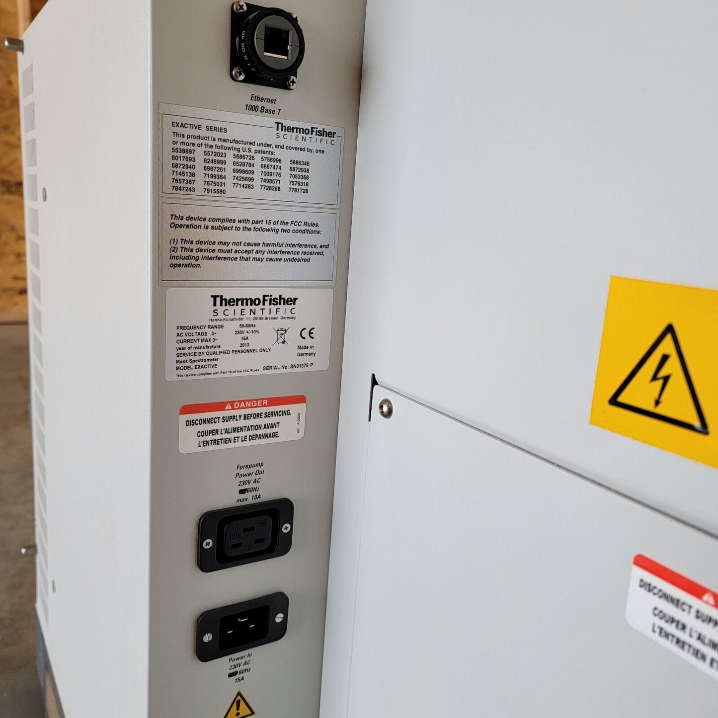 Thermo Scientific Exactive High Performance Mass Spectrometer MS w/ Vacuum Pump
