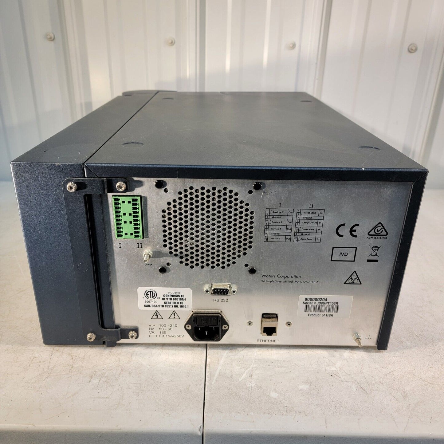 Waters 800000204 ACQUITY UPLC TUV Detector Tunable UV Spectrometer HPLC