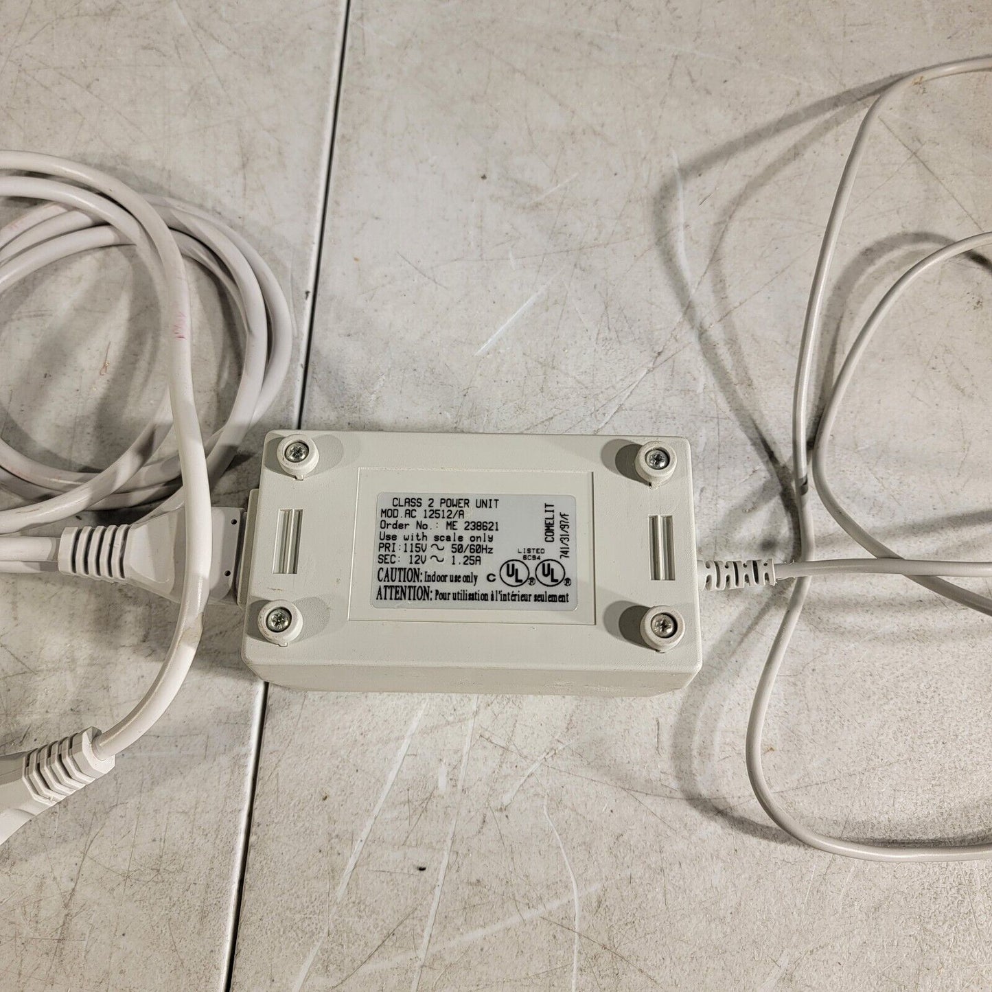 Mettler Toledo 12512/A Power Supply for AG Analytical Balance Scales AC Adapter