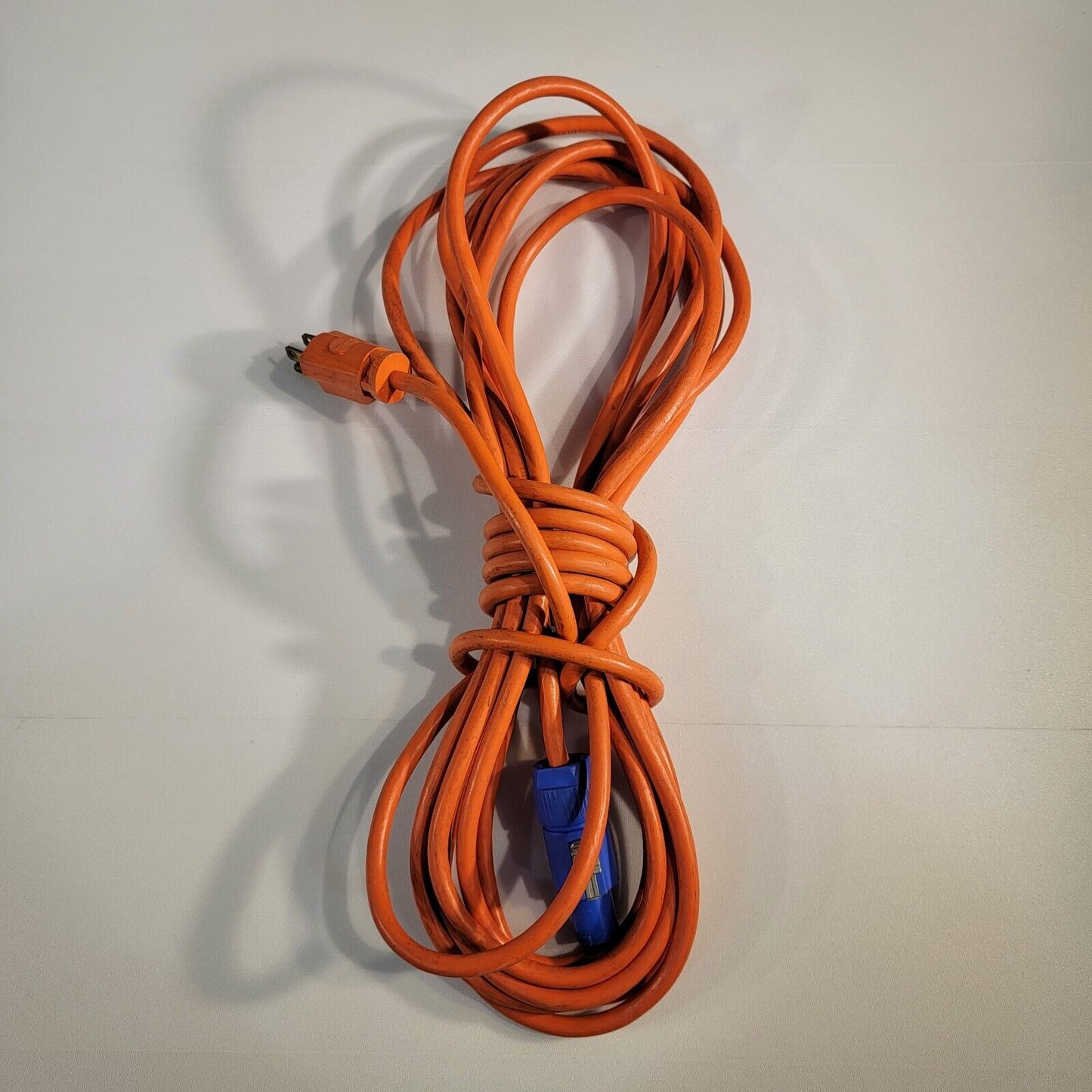 20ft Blue PowerCon NAC3FCA to Male Nema 5-15P Power Cord Connector Cable Neutrik