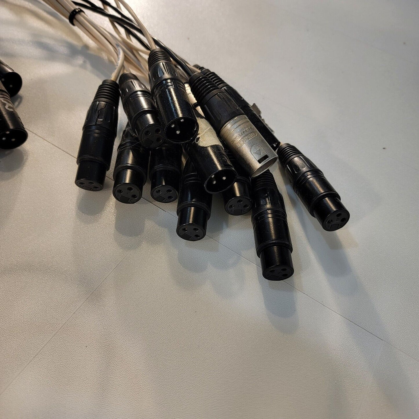 Huge Lot 3-Pin XLR Patch Cables Neutrik NC3MXX 2-Foot 3-Foot