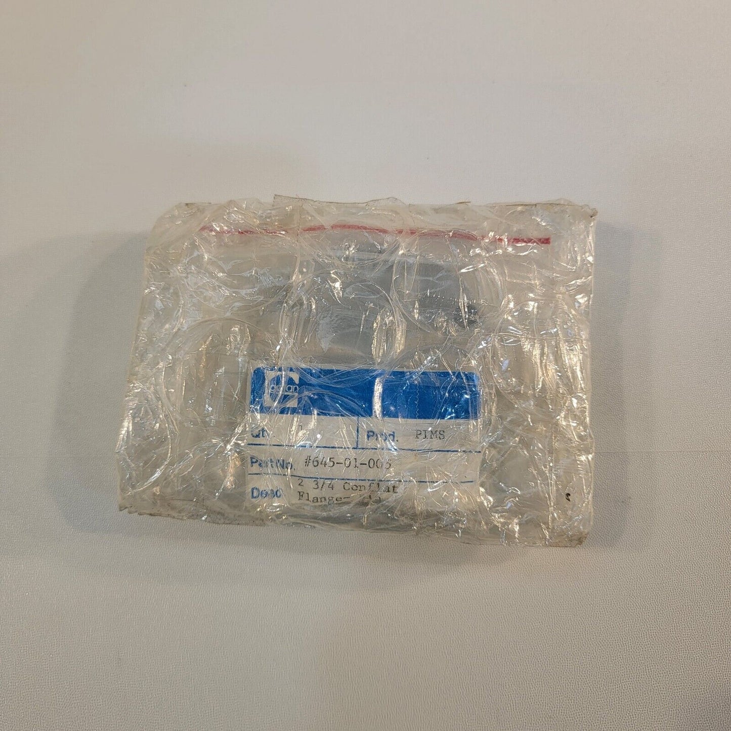 Gatan 645-01-005 PIMS Ultra High Vacuum Blank Flange 2-3/4 Conflat