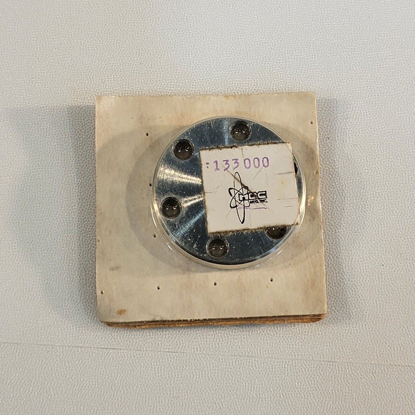 MDC F133000 1.33" CF DN16CF Conflat Fixed Blank Flange High Vacuum