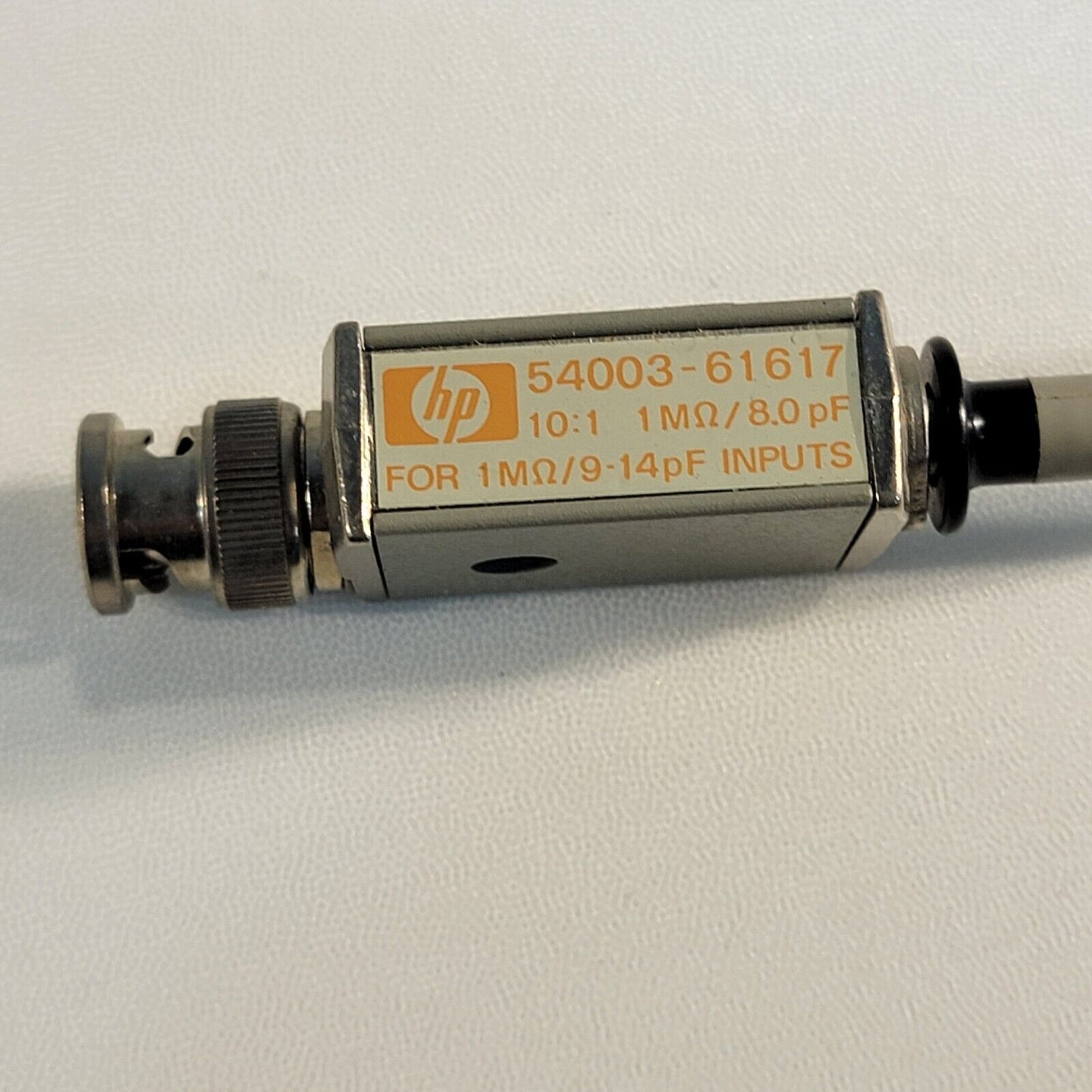 HP Hewlett Packard 54003-61617 Oscilloscope Probe 10:1 1MOhm 8.0pF Tip