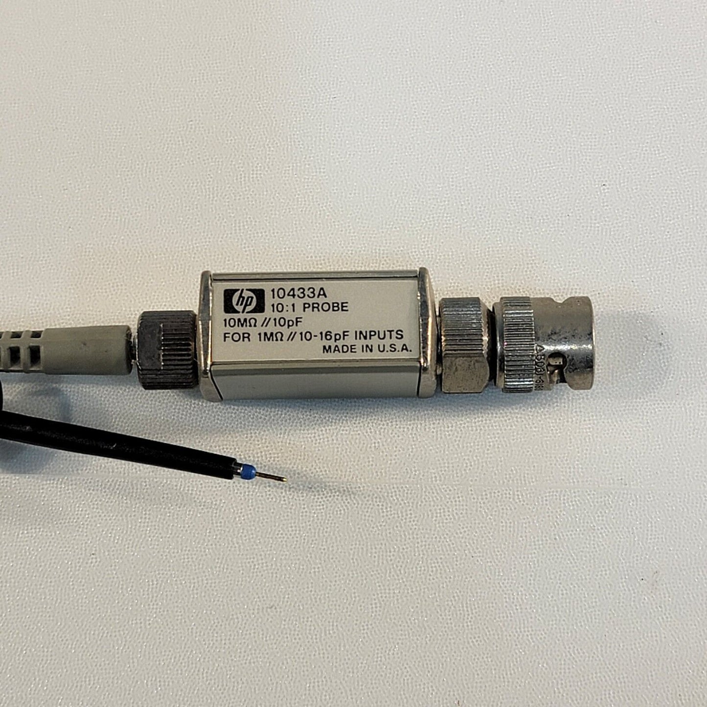 HP Hewlett Packard 10433A Oscilloscope Probe Passive 10:1, 300MHz 10MOhm 10pF