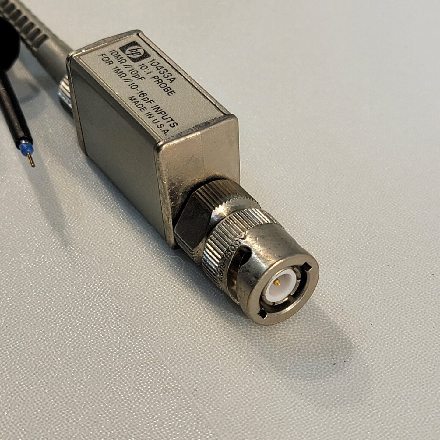 HP Hewlett Packard 10433A Oscilloscope Probe Passive 10:1, 300MHz 10MOhm 10pF