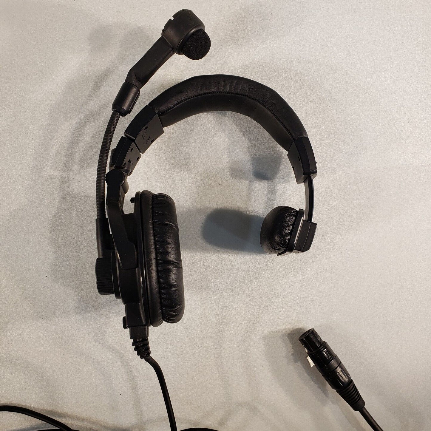 Clear-Com CC-300 Single Ear Headset Cardioid Microphone 4-Pin XLR-F Connector