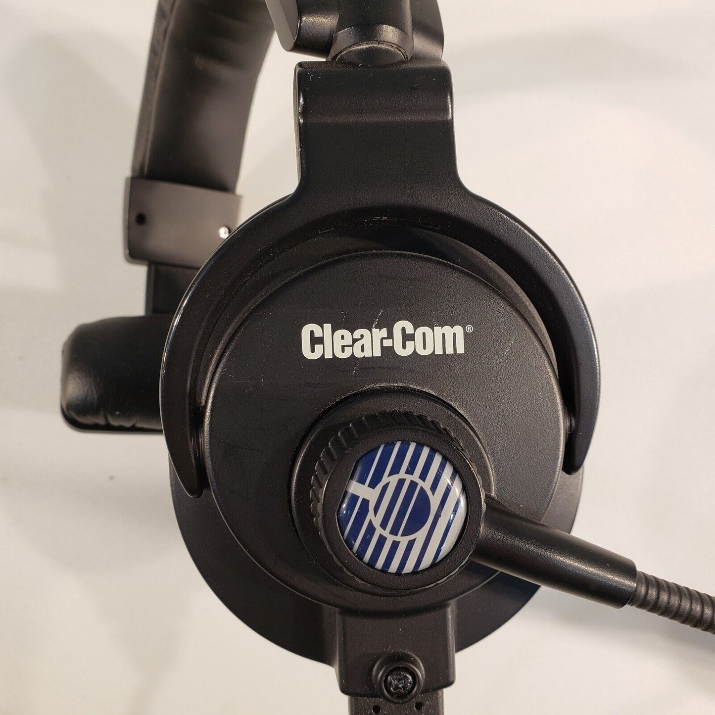 Clear-Com CC-300 Single Ear Headset Cardioid Microphone 4-Pin XLR-F Connector