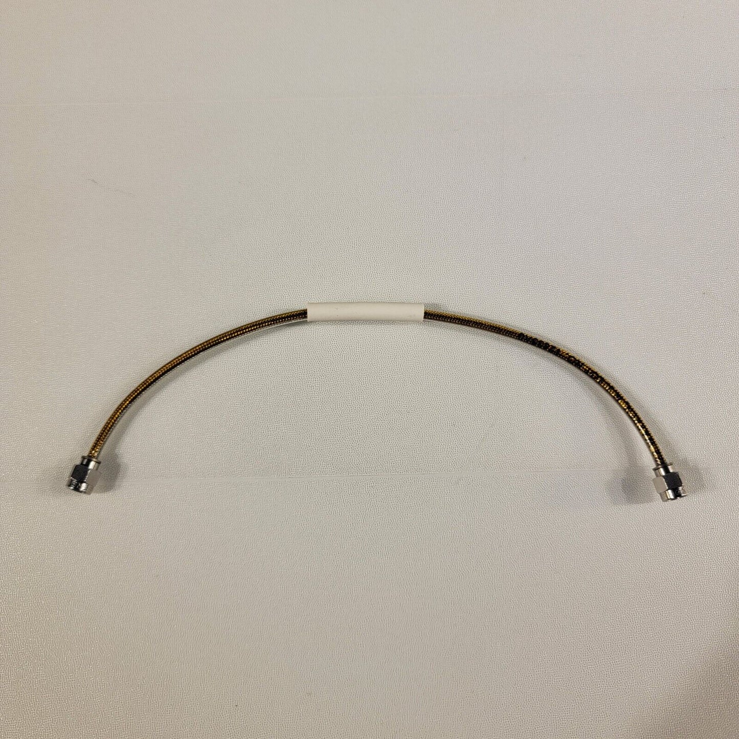 HUBER+SUHNER mini141-9 SMA Plug RF Cable 26.5GHz 9 Inches Long 50Ω Semi-Ridgid