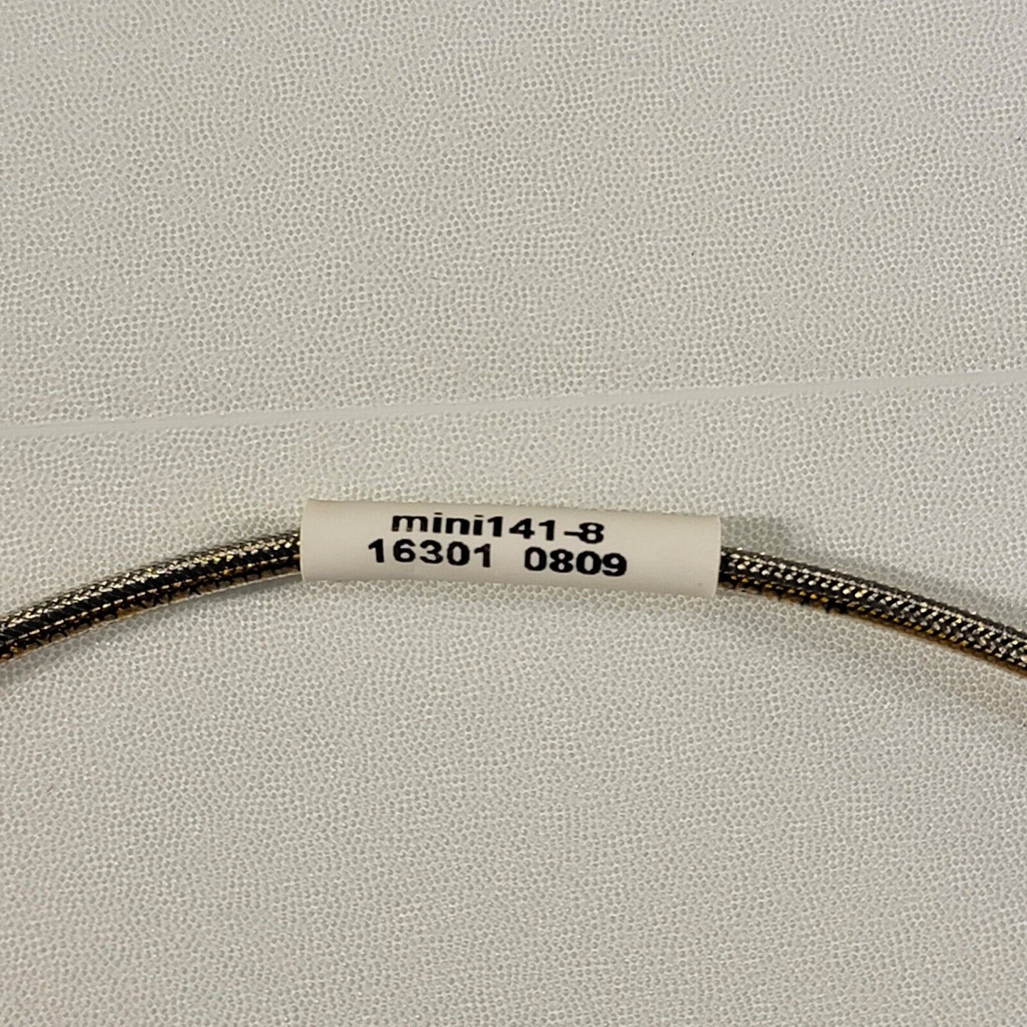 HUBER+SUHNER mini141-8 SMA Plug RF Cable 26.5GHz 8 Inches Long 50Ω Semi-Ridgid