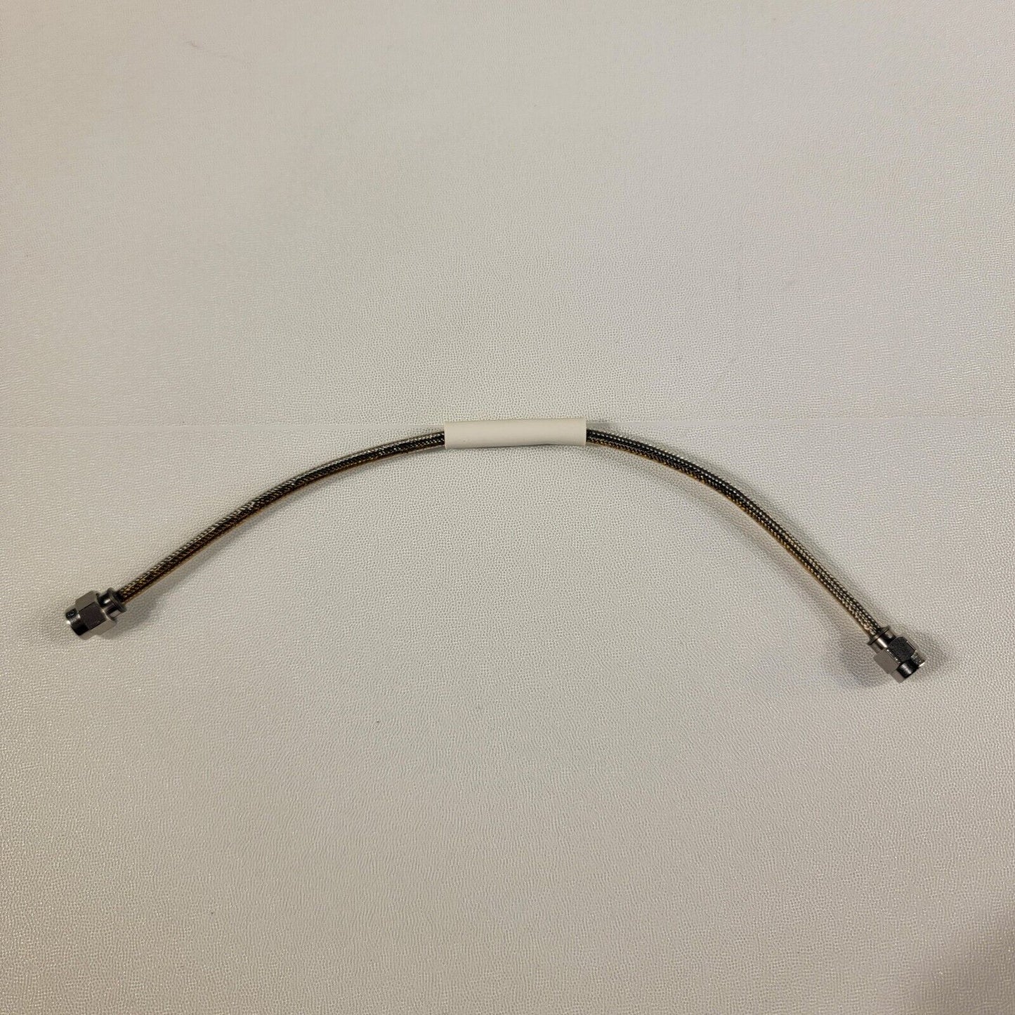 HUBER+SUHNER mini141-8 SMA Plug RF Cable 26.5GHz 8 Inches Long 50Ω Semi-Ridgid