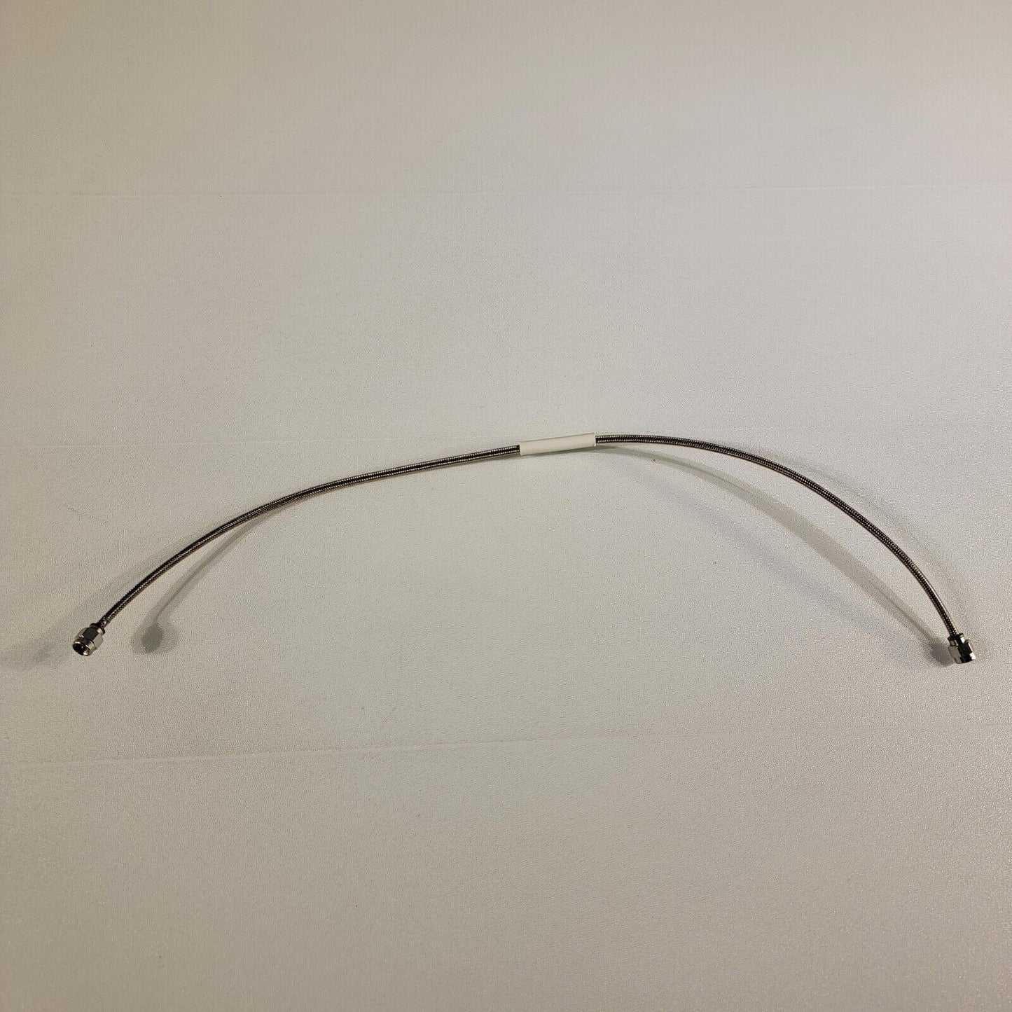 HUBER+SUHNER mini141-16 SMA Plug RF Cable 26.5GHz 16 Inches Long 50Ω Semi-Ridgid