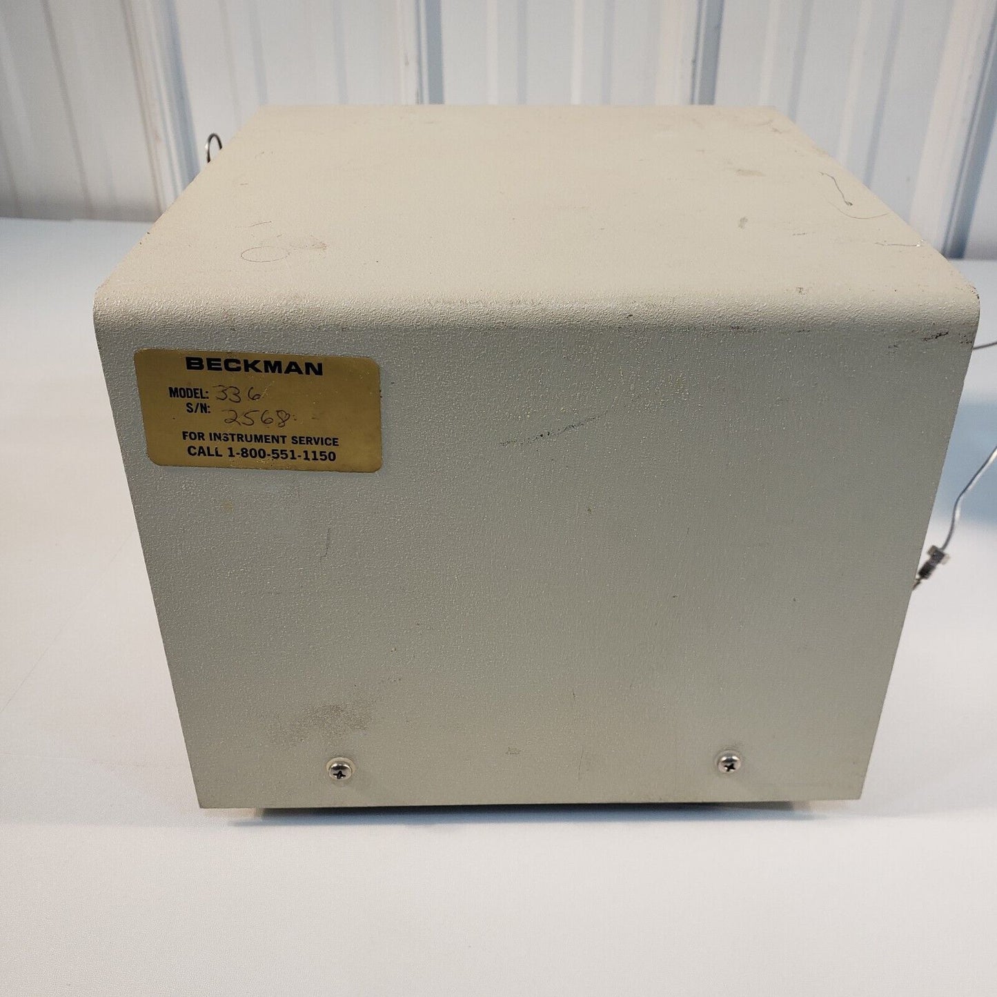 Beckman 110B Solvent Delivery Module - Power Switch Stuck