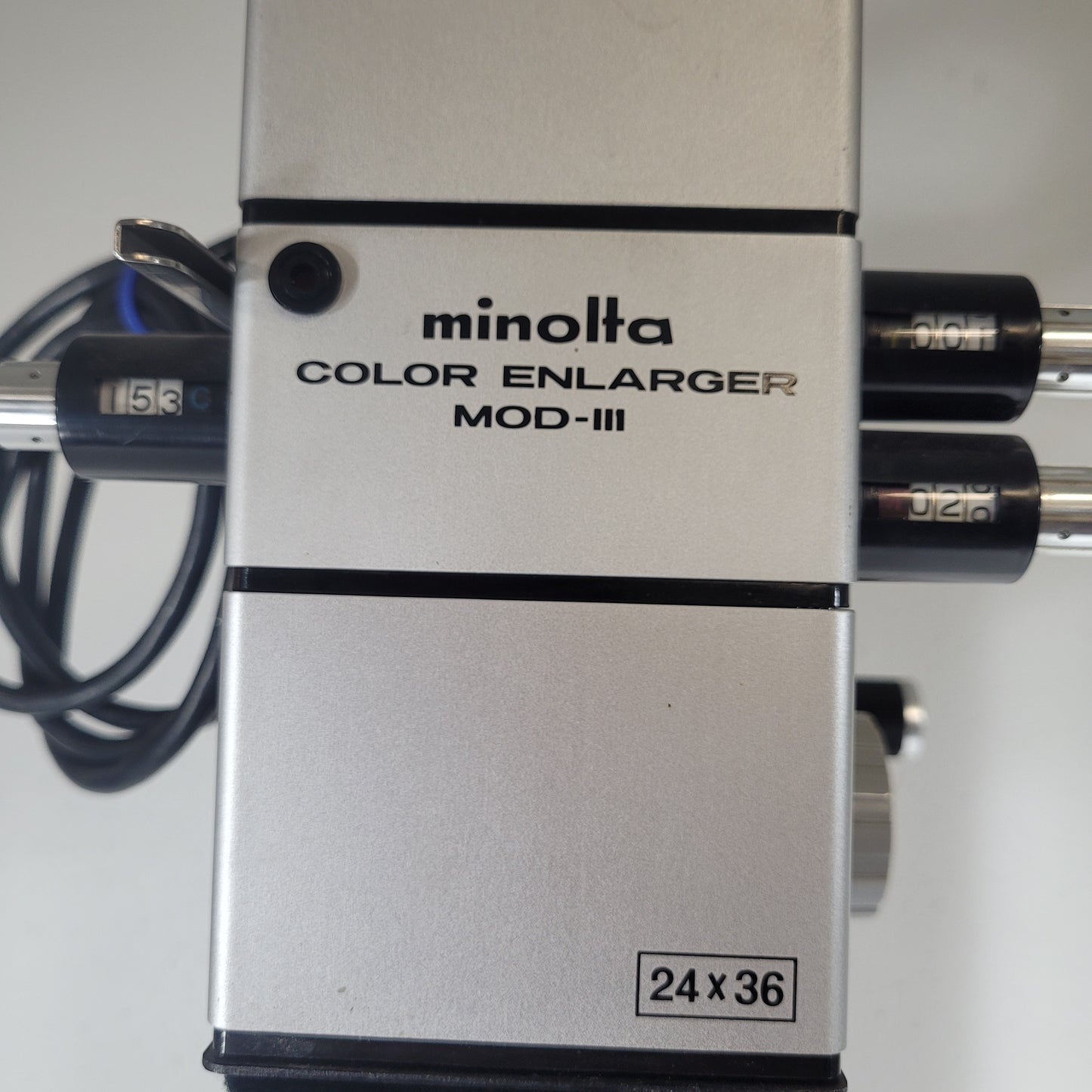 Minolta Color Enlarger System MOD III 24x36 39" Tall Adjustable Z-axis