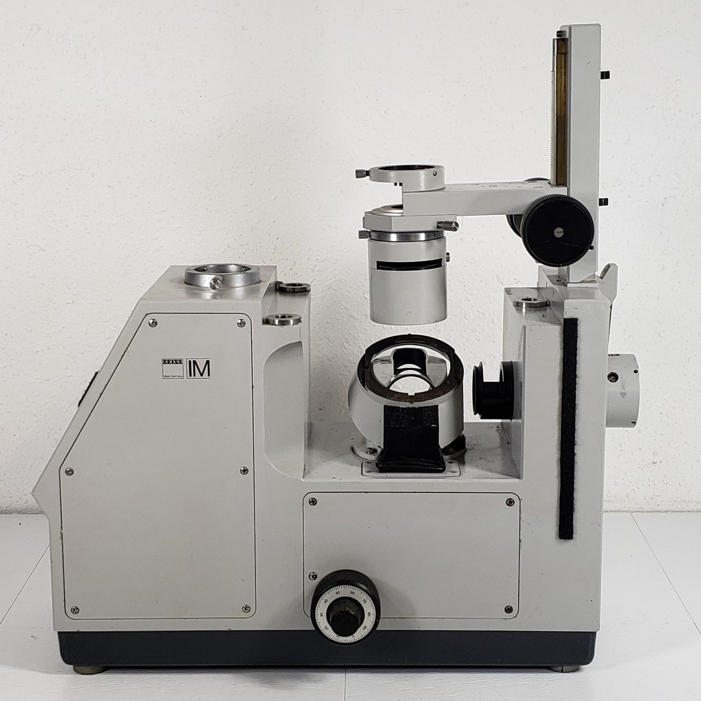 Carl Zeiss IM Vintage Inverted Microscope Stand Body w/ Stage Adjustment