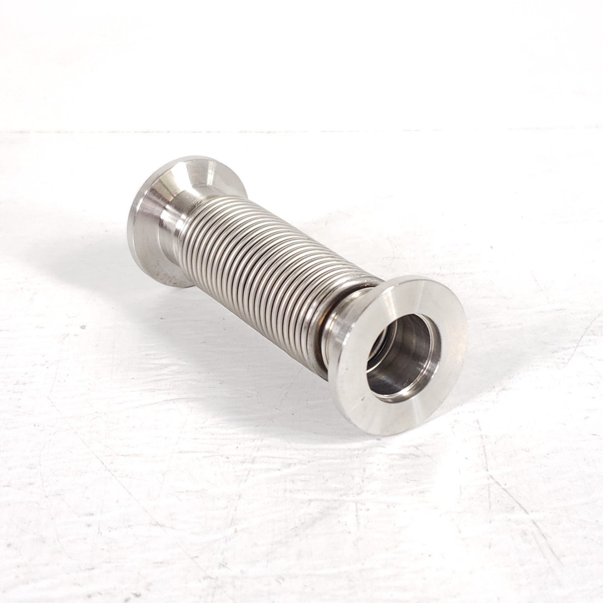 KF16 to KF16 NW16 3" Stainless Steel Flexible Vacuum Bellows Hose Coupling