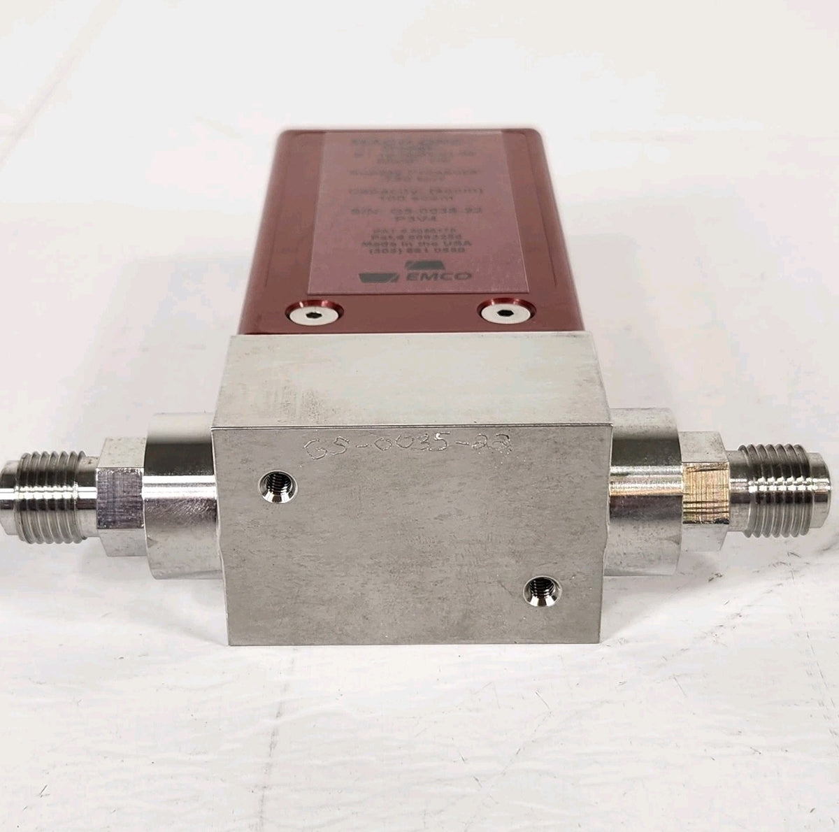 AE EMCO M1-10-10-01-01-00 Mach One 100 SCCM He Mass Flow Controller MFC