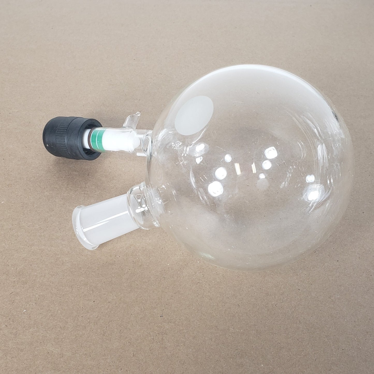 Lot of 3 Chemglass AF-0529-07/0094-04 Airfree Round Bottom Flasks 1000/500mL