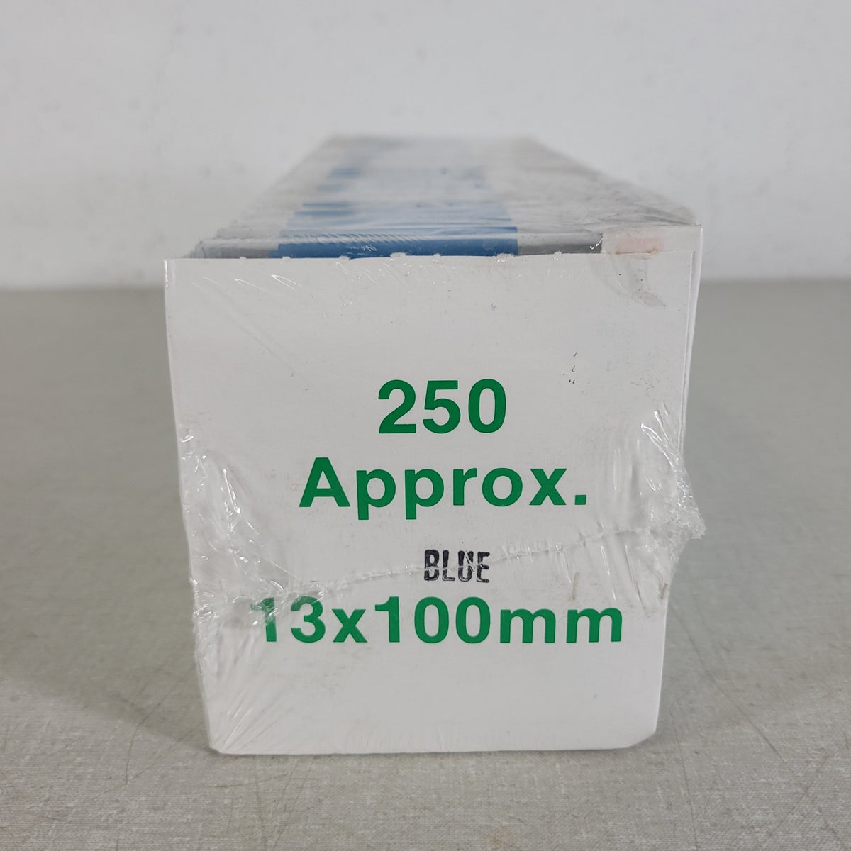 Borex 13x100mm Borosilicate Glass Culture Test Tubes Disposable 250 Pack