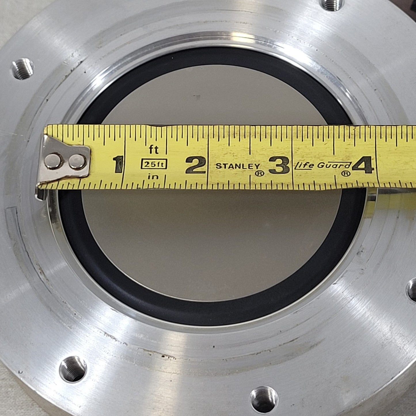 TESTED WORKS VAT N-6288-107 DN100 ISO-F Pneumatic Butterfly High Vacuum Valve