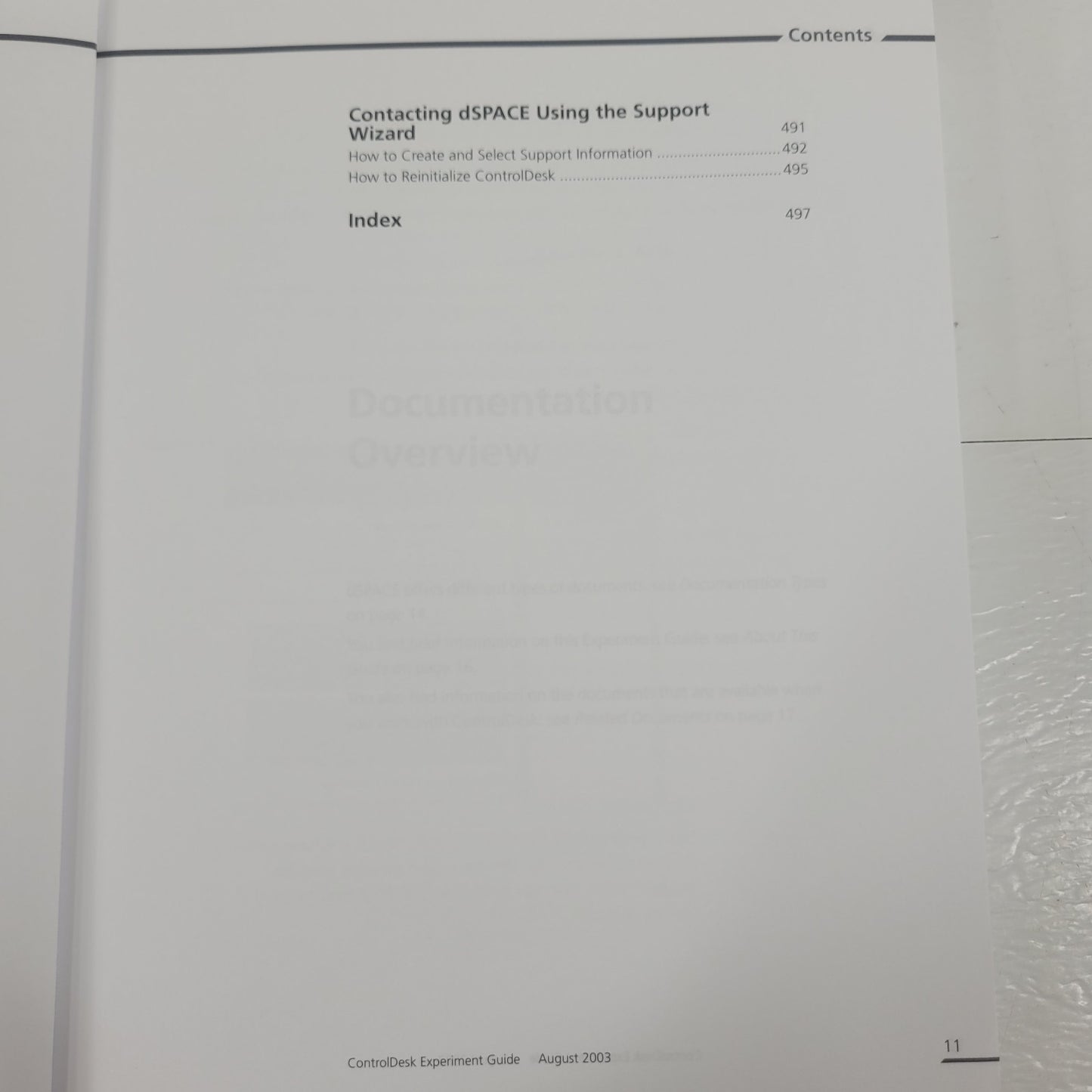 dSPACE ControlDesk Experiment Guide Release 4.0 Software User Manual August 2003