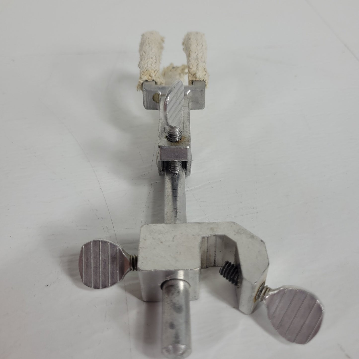 Lot of 4 Lab-Line 7010 Tri-Grip 45 3-Prong Utility Burette Clamps Holders