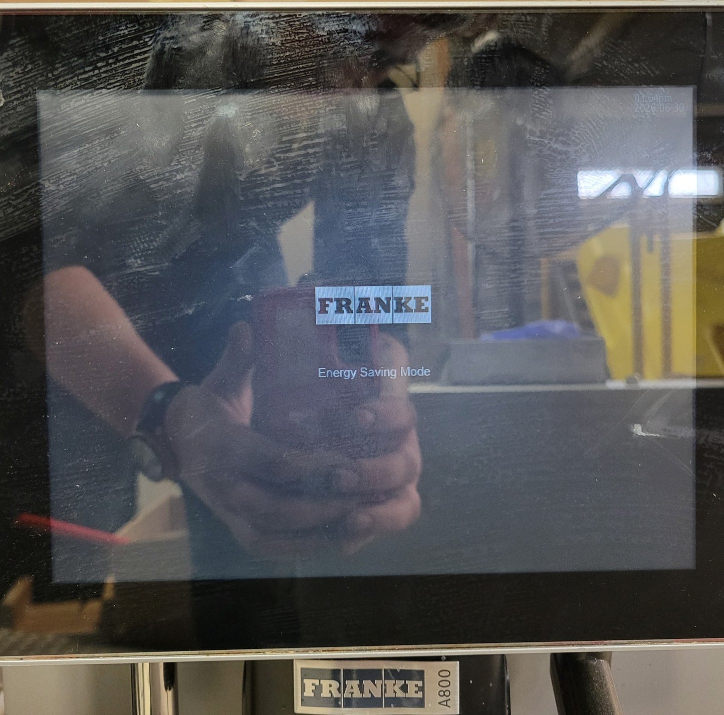 Franke 560.0001.522 A800 10.4" Operator Control Panel Password Locked