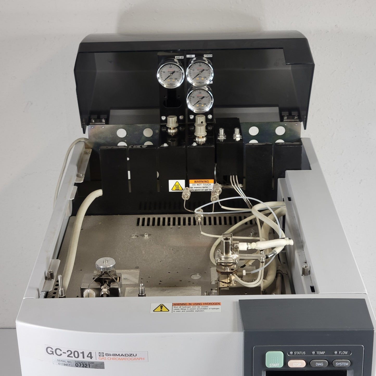 TESTED Shimadzu GC-2014AFsc GC Gas Chromat FID AOC-20i LabSolutions PC & License