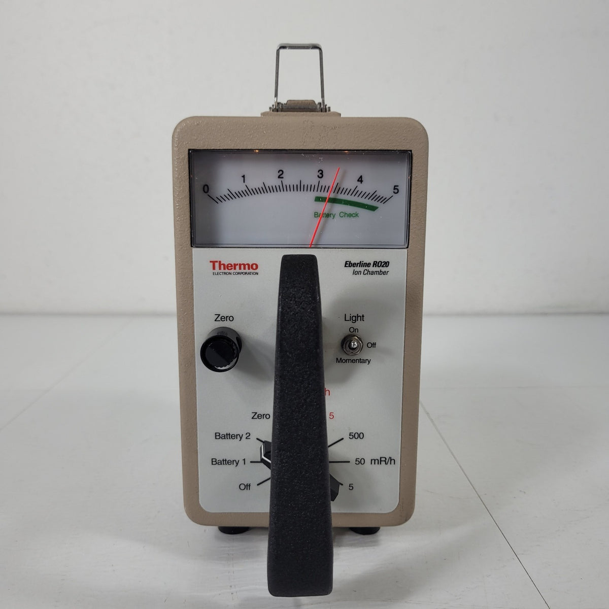 TESTED Thermo Eberline RO20 Ion Chamber Radiation Survey Meter 5mR/h-50R/h