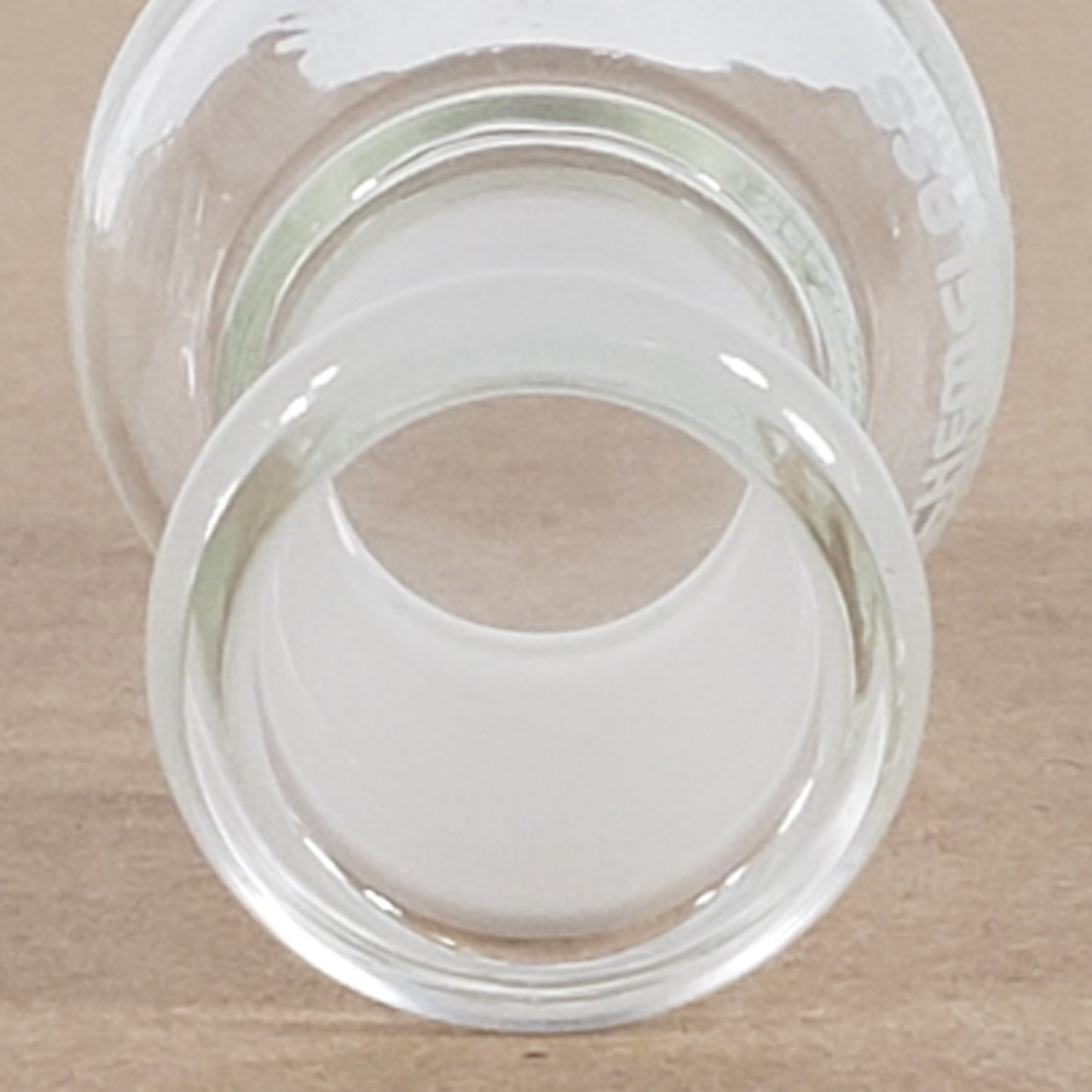 Chemglass CG-1554-01 50mL Glass Pear Shaped Heavy Boiling Flask 24/40 Set of 2