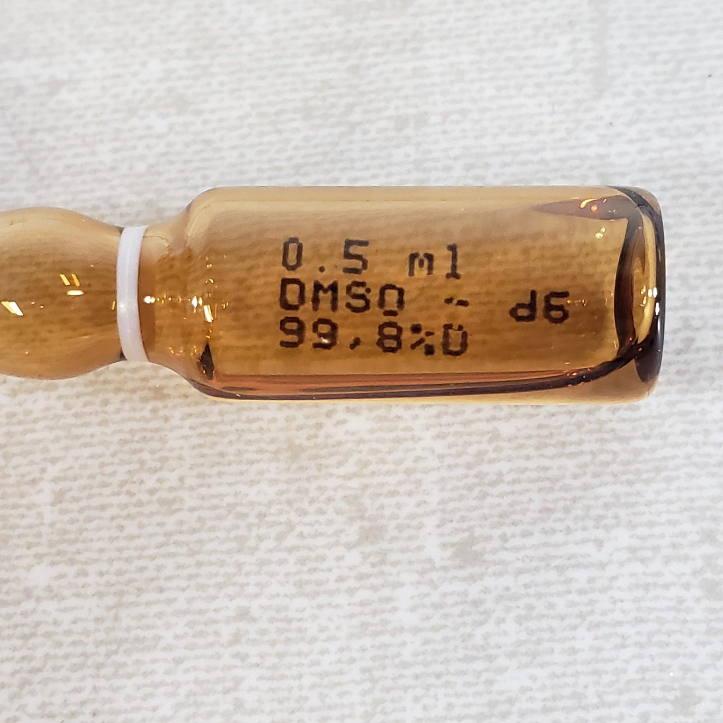 6x Sigma Aldrich 2206-27-1 DMSO Dimethyl Sulfoxide-D6 NMR 99.8 Strd .5mL Ampoule