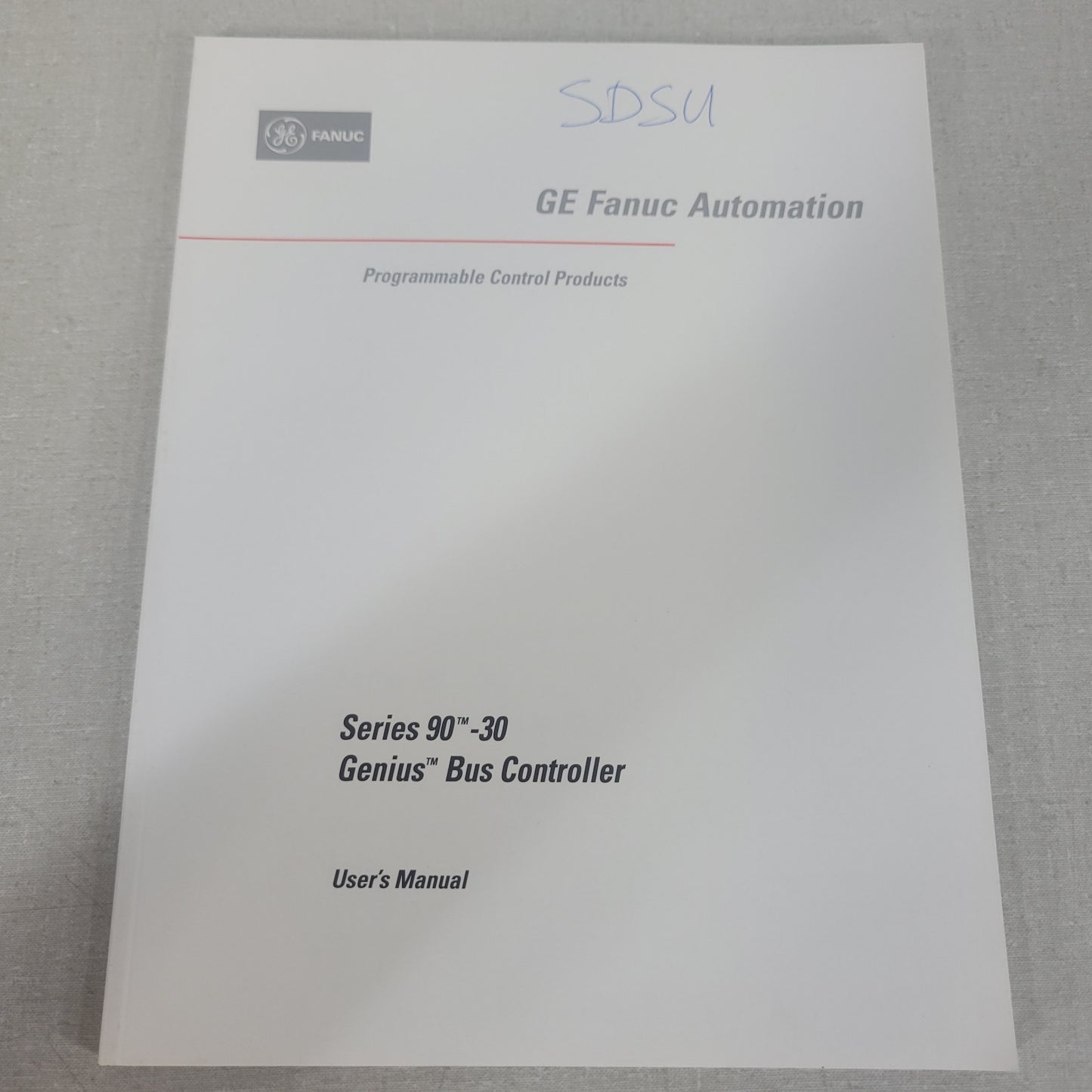 GE Fanuc GFK-1034 Series 90-30 Genius Bus Controller PLC User's Manual