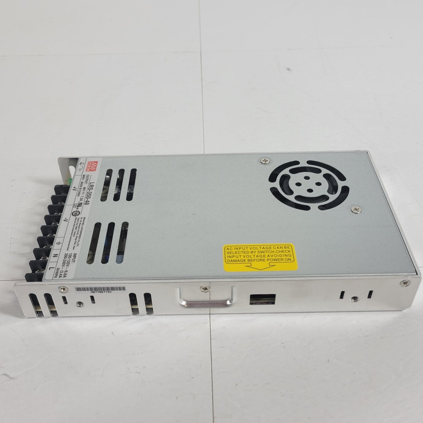 MEAN WELL LRS-350-48 48VDC 7.3A 350W Enclosed Switching Power Supply