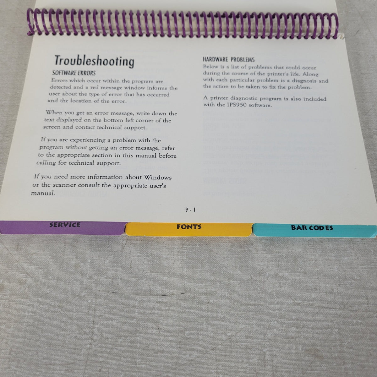 IPS 950 The Instant Publisher Reference Manual Installation Menus Guide 1995