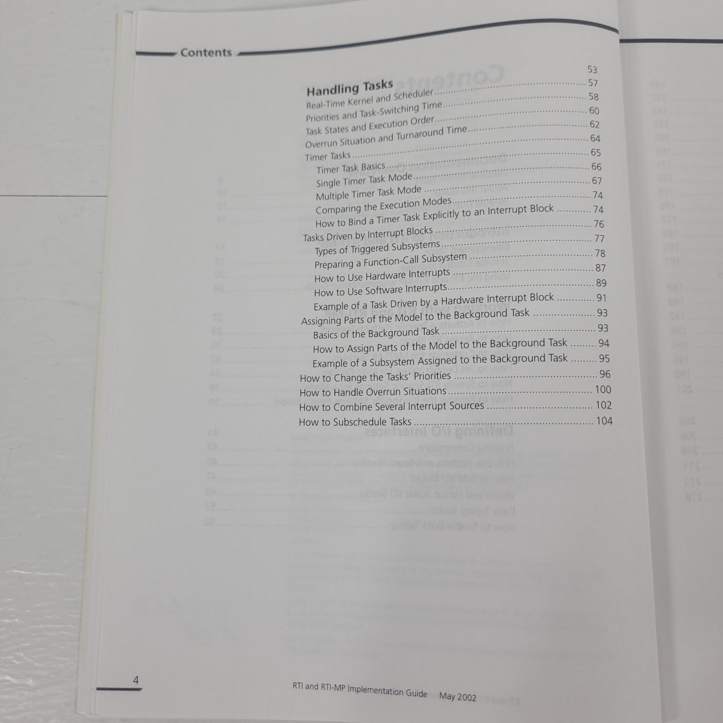 dSPACE RTI RTI-MP Real-Time Interface Implementation Guide Release 3.4 May 2002